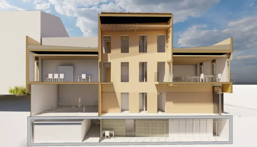 Represetnació d'un projecte fet per un BIM Manager
