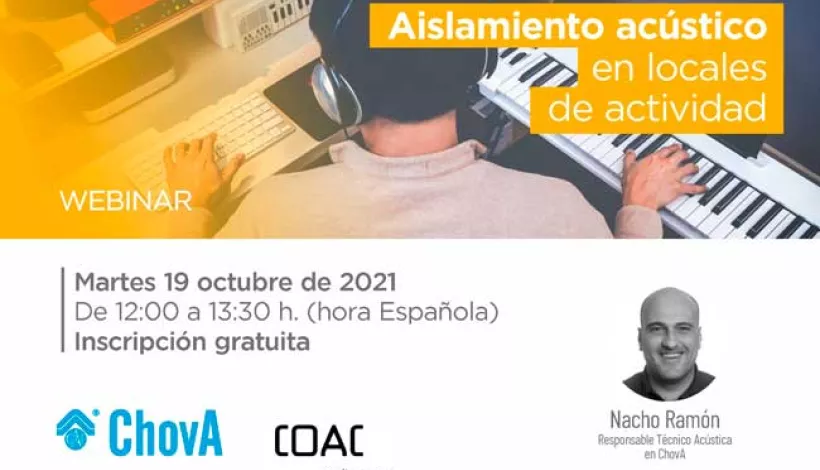 Jornada sobre aislamiento acústico en locales