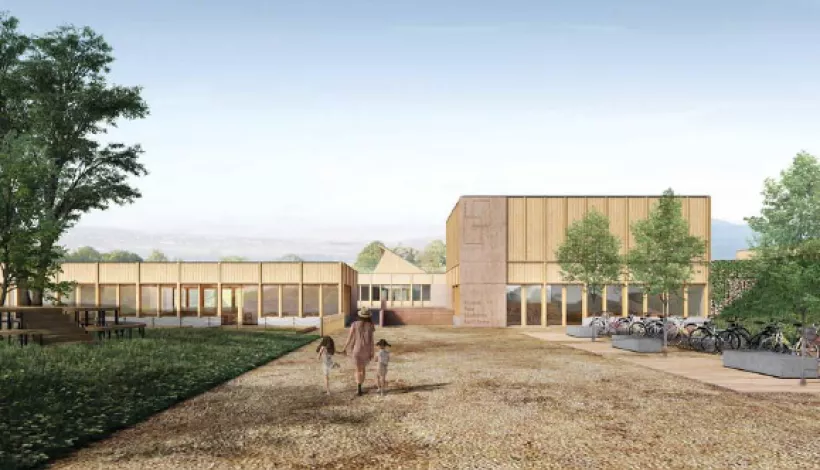 Reforma de una escuela en Italia