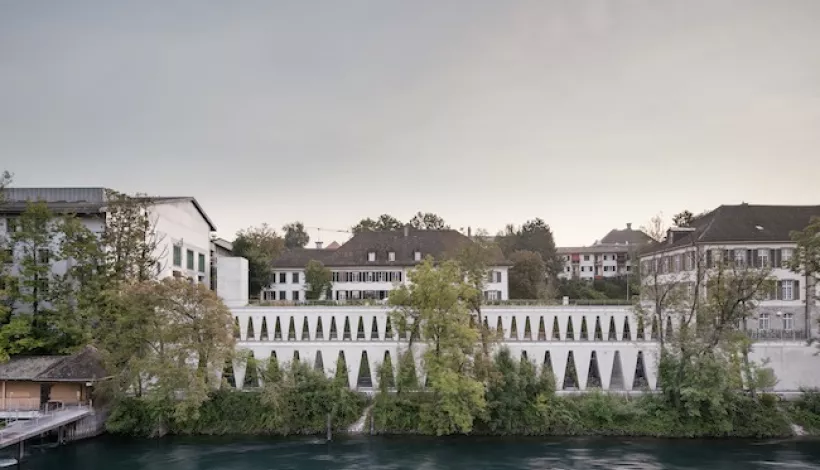 Vista del edificio Tanzhaus en Zurich