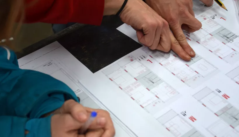Repasando planos La Borda