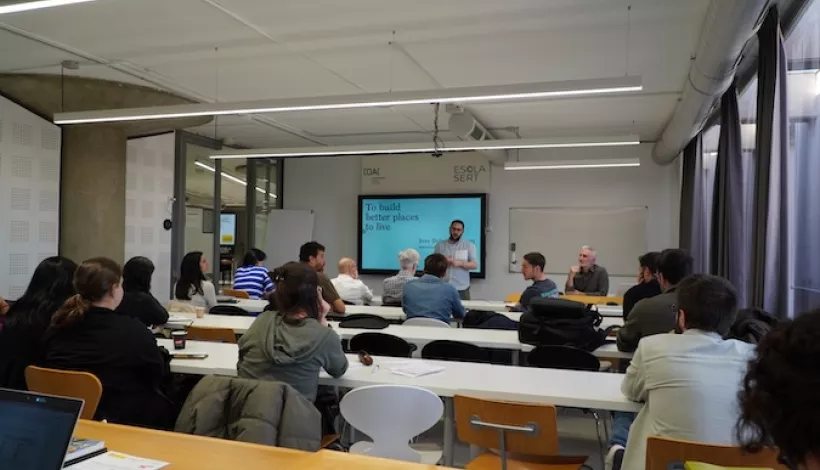 Aula de la Escola Sert