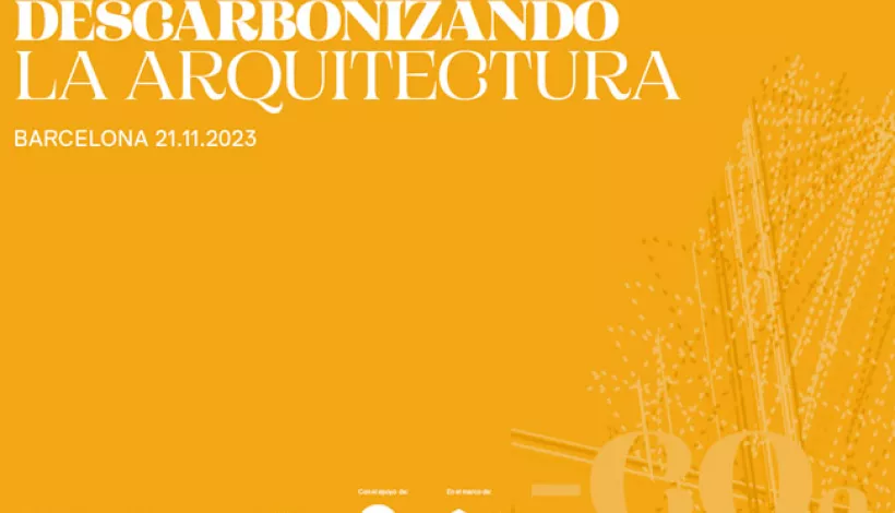 Portada ebook resumen de la segunda jornada Descarbonizando la arquitectura