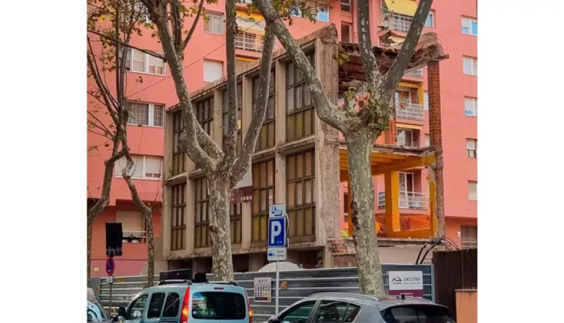 Antiguo cine Capri de Barcelona