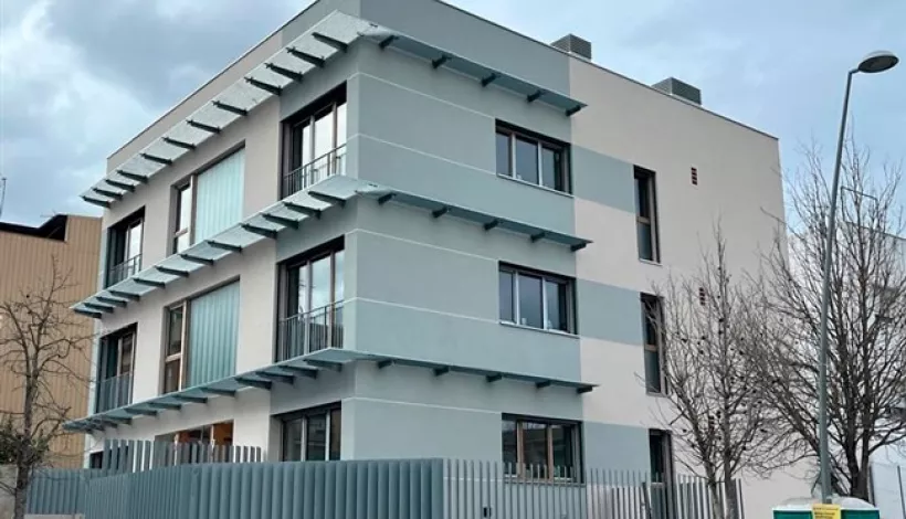Edificio con certificación Passivhaus