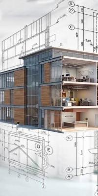 Imagen creada para un proyecto de arquitectura con metodología BIM