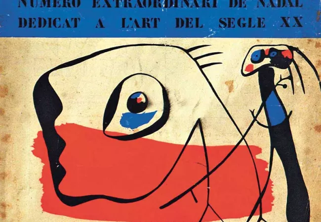 Portada de la revista D'Ací d'allà, dirigida per Josep Lluís Sert