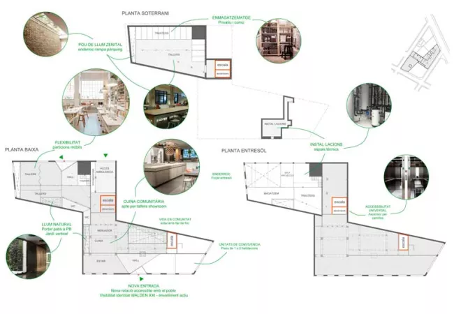 Imagen del curso sobre edificación. Es un plano de ejemplo.
