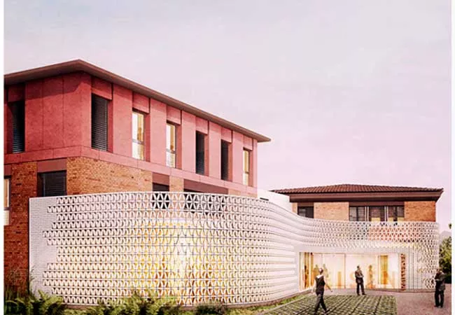 ilustración de un proyecto arquitectónico