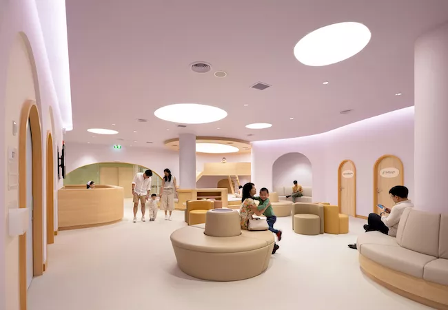 Hospital para niños en Tailandia