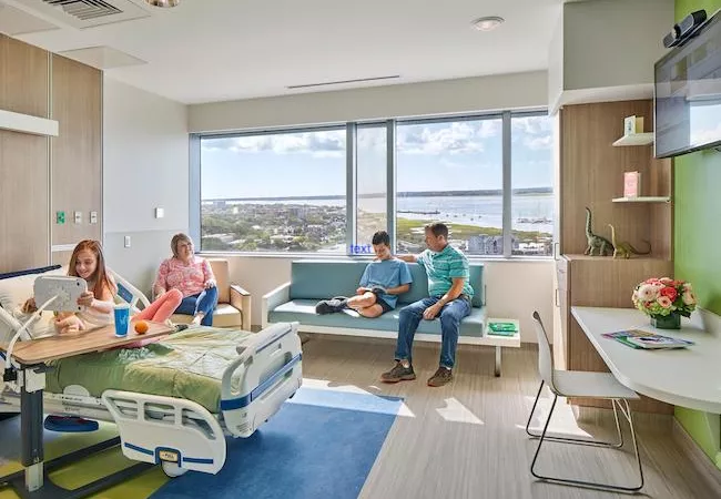 Habitación en el hospital Shawn Jenkins
