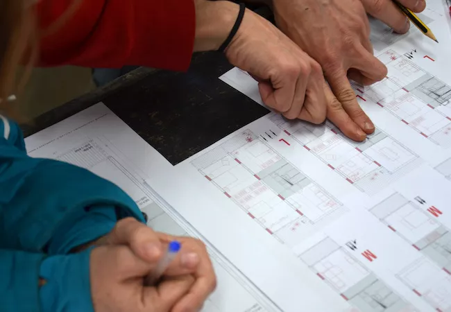 Repasando planos La Borda