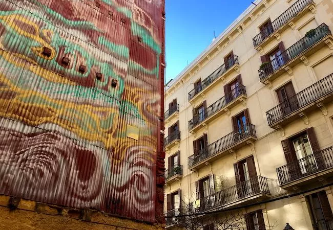 Grafitis y edificios