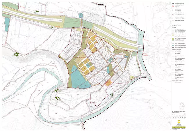 Plano urbanístico