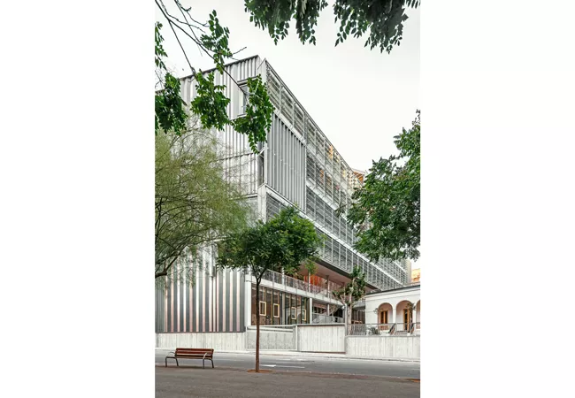 Fachada de Vila Urania