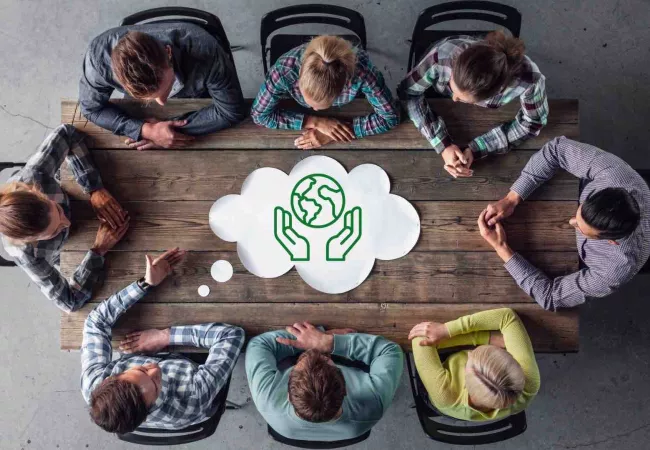 Reunión de profesionales