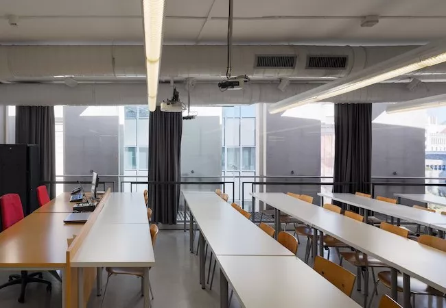 Aula de la Escola Sert