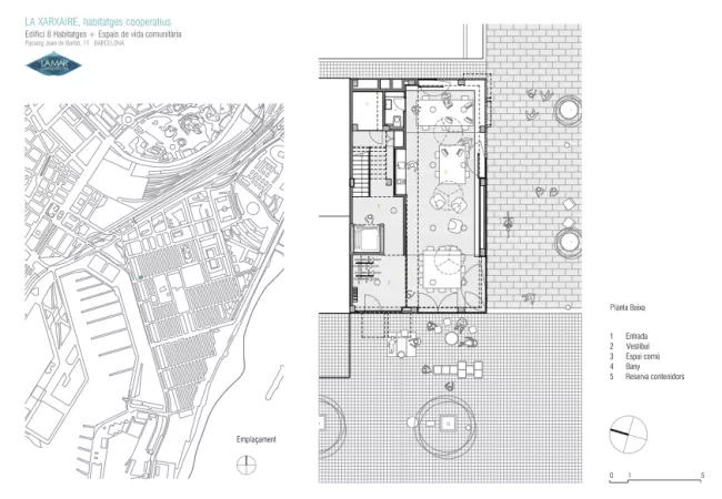 Plano del proyecto de la Xarxaire