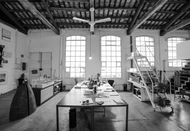 Imagen del interior del estudio RGA