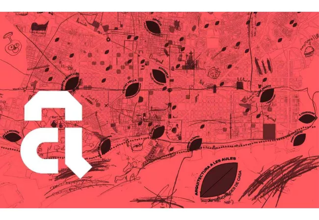 Cartel promocional de arquitectura en las aulas