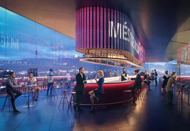Lounge de l'interior del camp nou