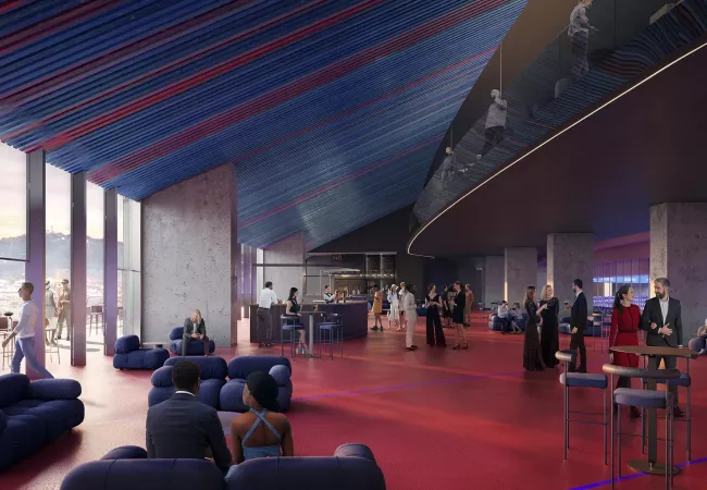 Interior del Camp Nou