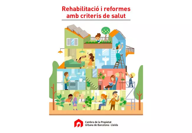 Portada libro Rehabilitació i reformes amb criteris de salut