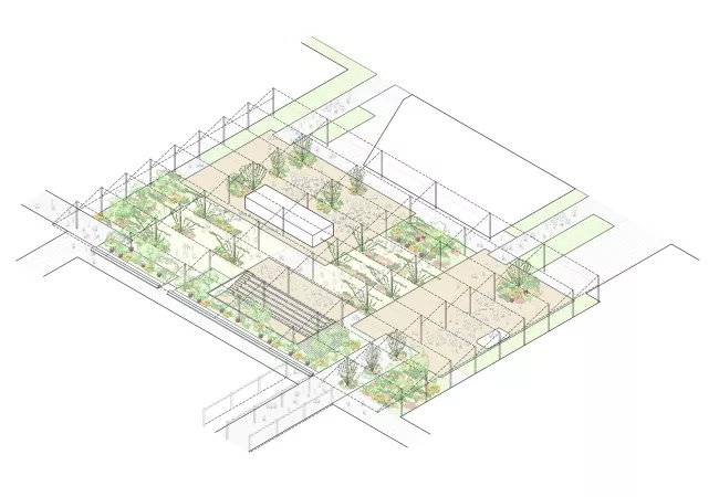 Plano del distrito de laMercedes