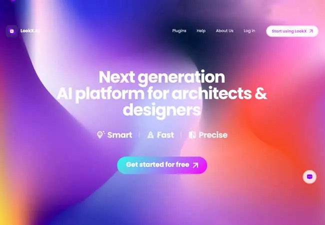 Captura de pantalla del software LookX