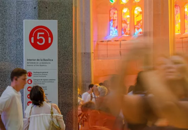 Wayfinding Sagrada Familia