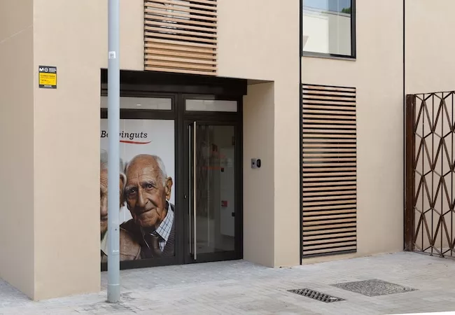 Exterior de la residencia en Zona Franca
