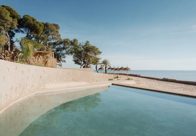 Cala en el camping de los Alfacs