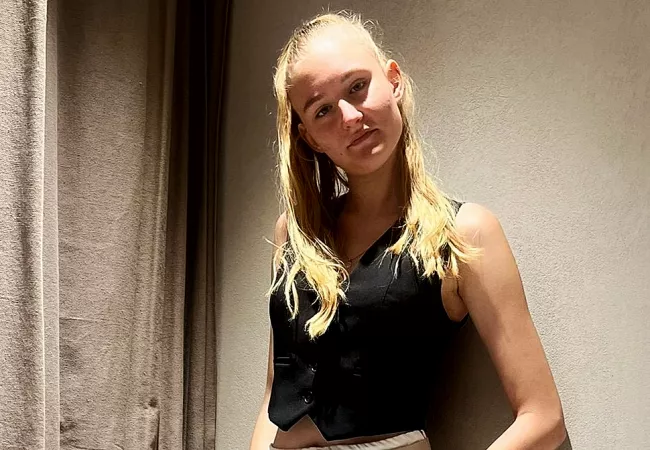 Carolina, nuestra alumna más joven