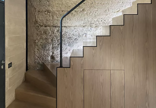 Escaleras de madera