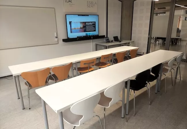 Aula 1 de l'Escola Sert