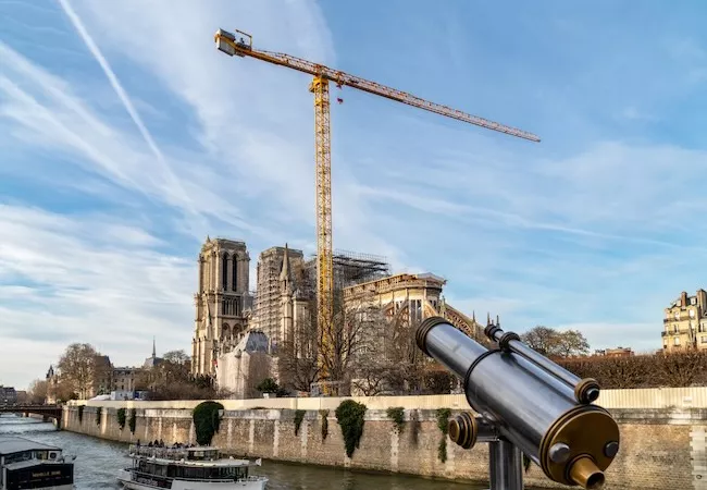 Obras de rehabilitación de Notre Dame