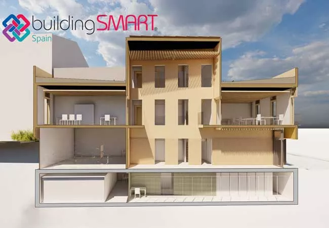 Un edificio diseñado con software BIM