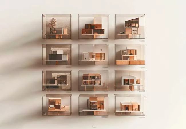 Un proyecto de arquitectura hecho con IA