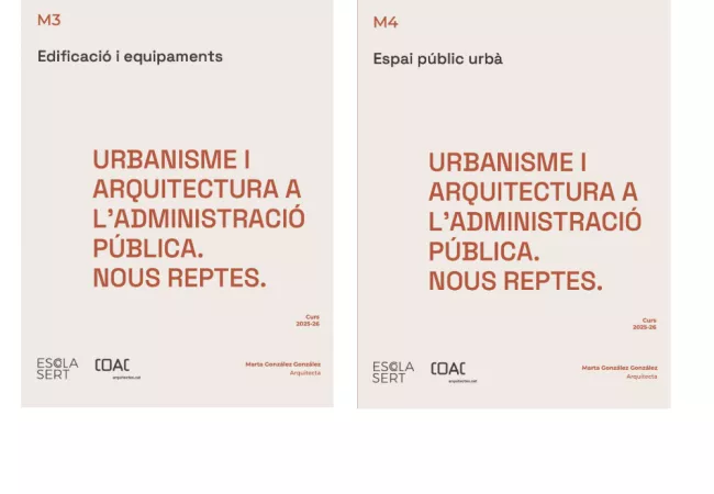 Apunts Postgrau en Urbanisme Arquitectura i Administració Pública M1 i M2