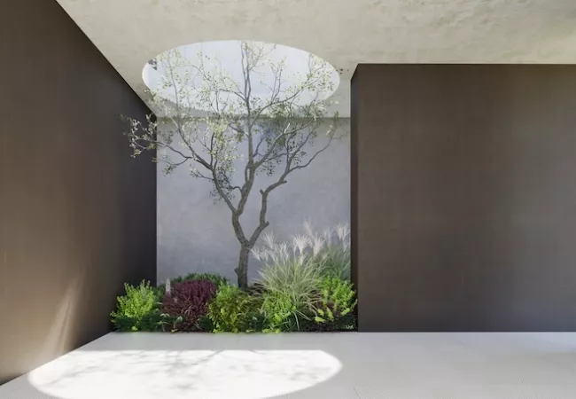 A house build with neuroarchitecture criteria