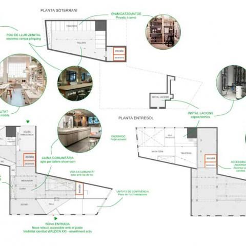 Imagen del curso sobre edificación. Es un plano de ejemplo.