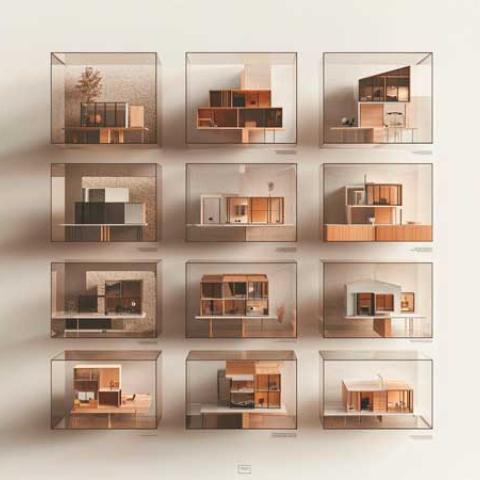 Un proyecto de arquitectura hecho con IA