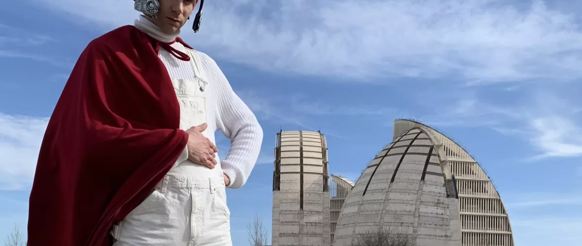 Retrat de l'Erik Harley a la Ciutat del Medi Ambient de Sòria