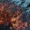Imagen satélite incendio LA