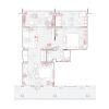 Foto del plano de un piso de vivienda social