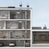 Esquema de la ventilación de un edificio